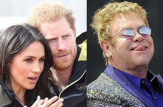 Elton John broni Meghan Markle i księcia Harry'ego przed atakami ekologów: "Lot był neutralny pod względem emisji dwutlenku węgla"