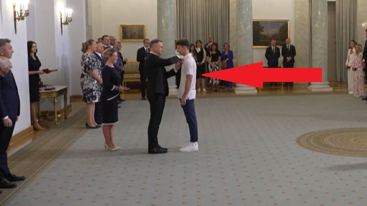 YouTube / Na zdjęciu: Andrzej Duda i Mateusz Mirosław