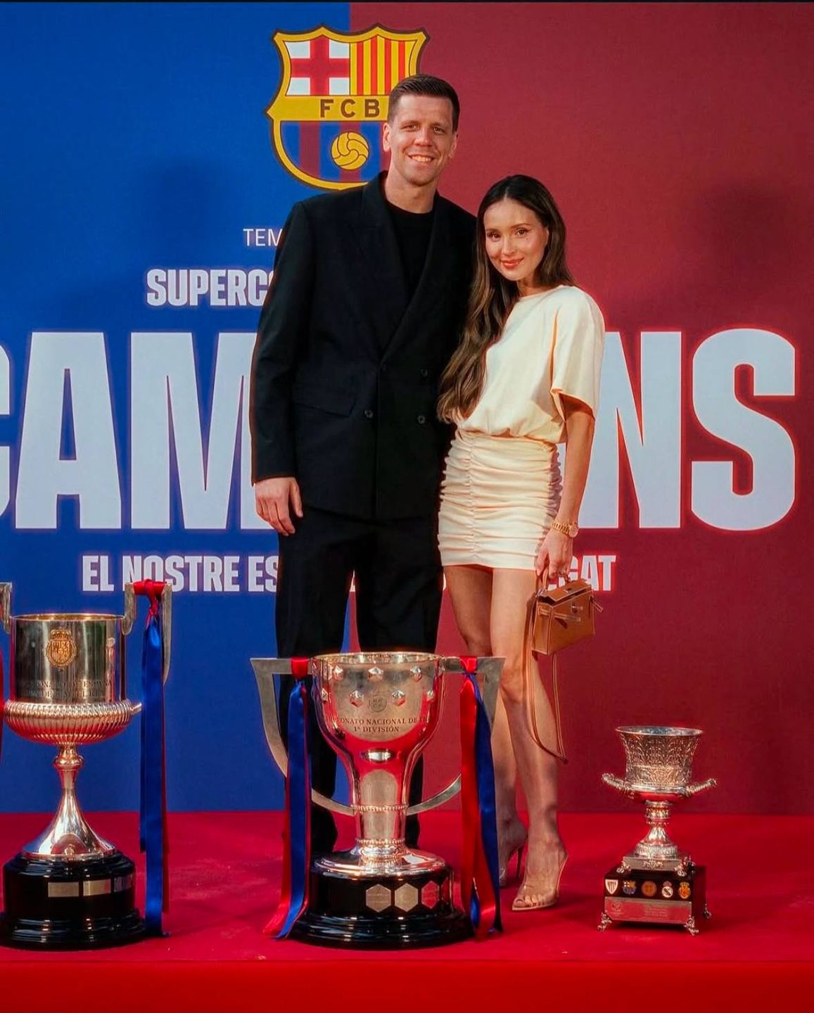 Wojciech Szczęsny uczcił rocznicę ślubu kadrami z Mariną