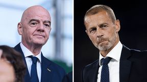 Ale się uruchomił. Ceferin uderzył w Infantino