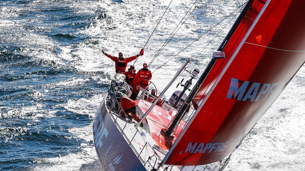 Załoga MAPFRE podczas Volvo Ocean Race