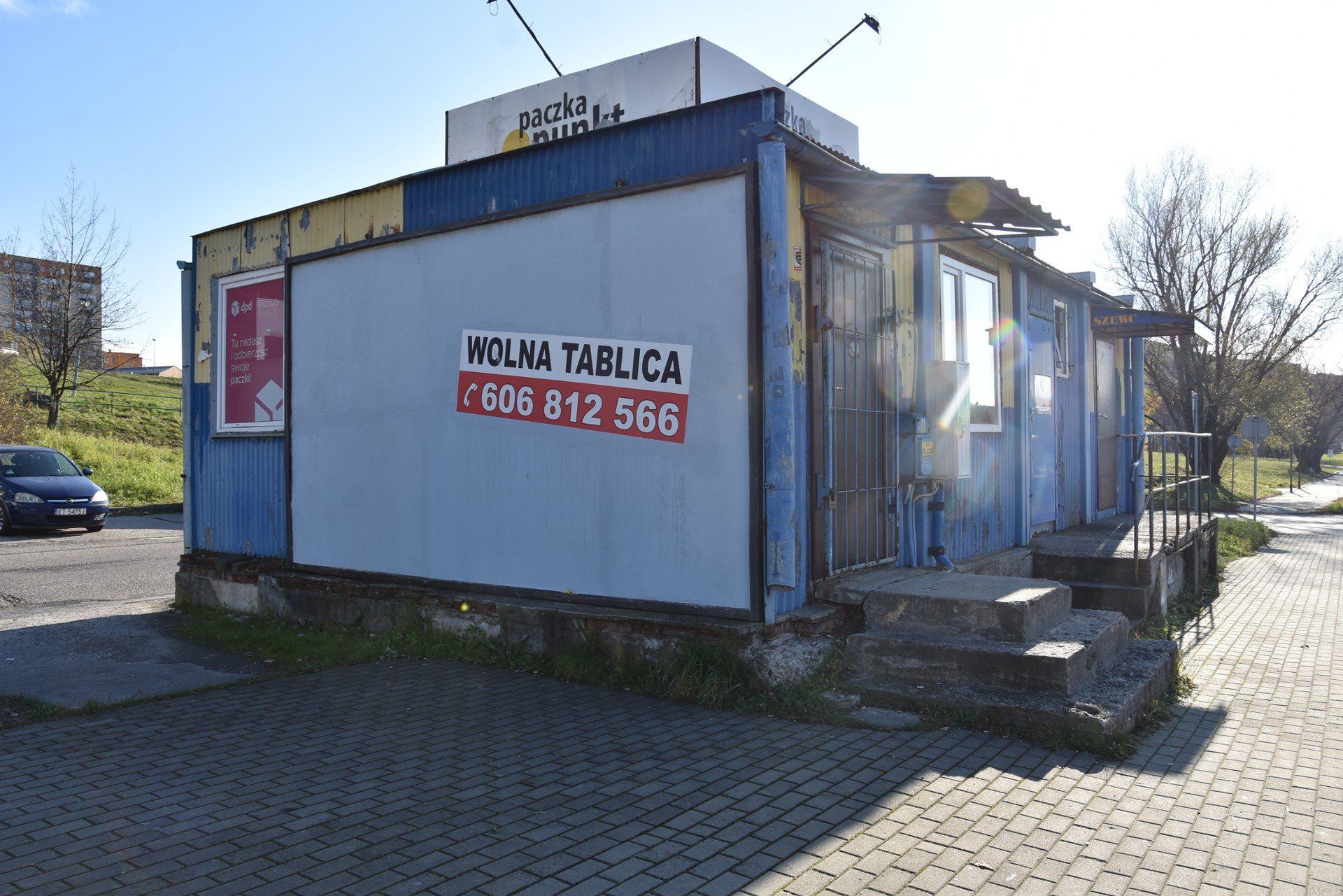 Jeden z kontenerów socjalnych powstanie w miejscu tego już istniejącego przy ulicy 16 Pułku Piechoty