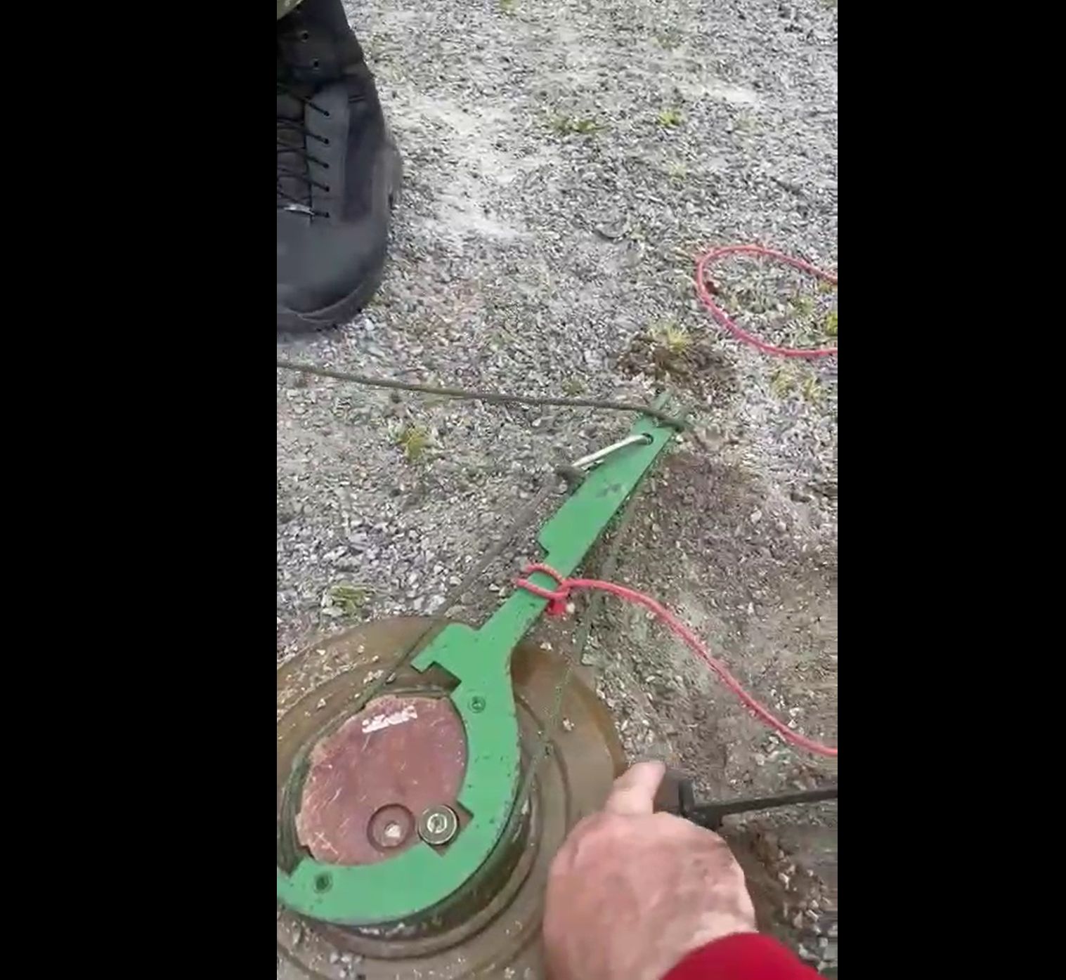 Jedno z wielu narzędzi saperskich powstałych na drukarce 3D.
