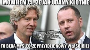 Mioduski, Leśnodorski i "całuśny" Peszko. Memy po wielkim przełamaniu Legii