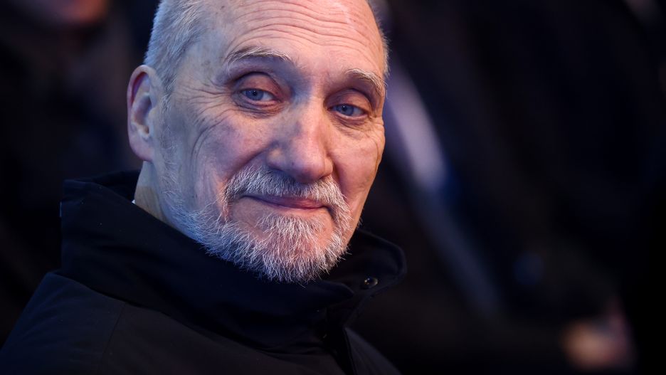 Antoni Macierewicz, Member of Sejm of the Republic of Poland and former Minister of National Defence, attends a concert commemorating the late pope, St. John Paul II on the 18th anniversary of his passing. Wadowice, Poland on April 2, 2023.  (Photo by Beata Zawrzel/NurPhoto via Getty Images)