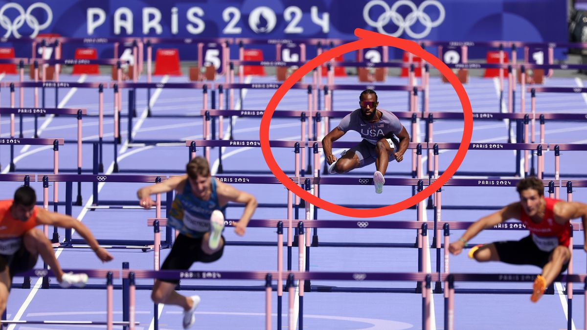 Reprezentujący USA 29-latek nic sobie nie robił z faktu, że na metę dotarł jako ostatni