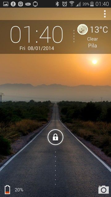 Galaxy Photo Screen Lock