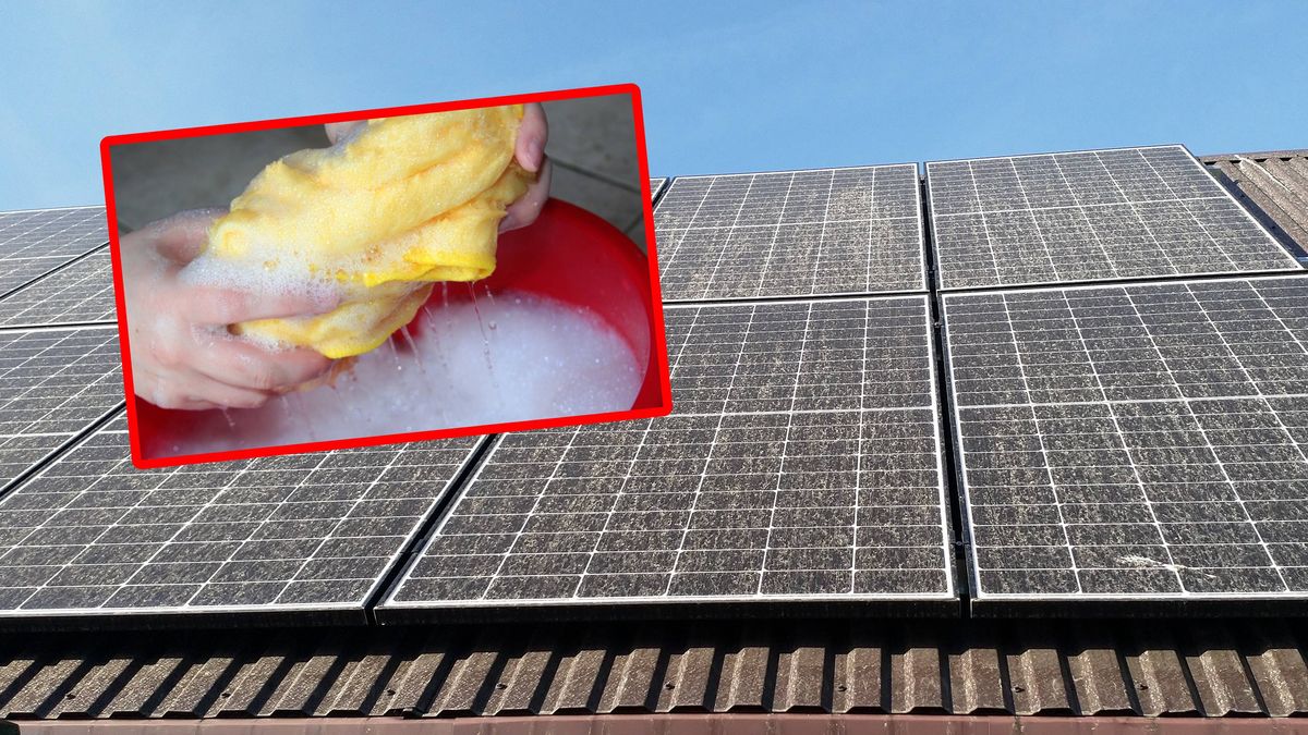 Mycie paneli fotowoltaicznych. Czym to robić?