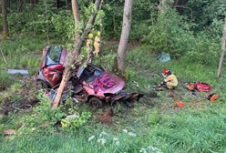 Porażające zdjęcie wraku. Pasażer nie żyje, tragedia na Mazowszu