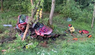 Porażające zdjęcie wraku. Pasażer nie żyje, tragedia na Mazowszu