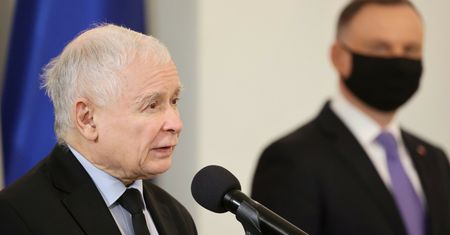 Duda spytany o misję pokojową Kaczyńskiego. Głęboko westchnął