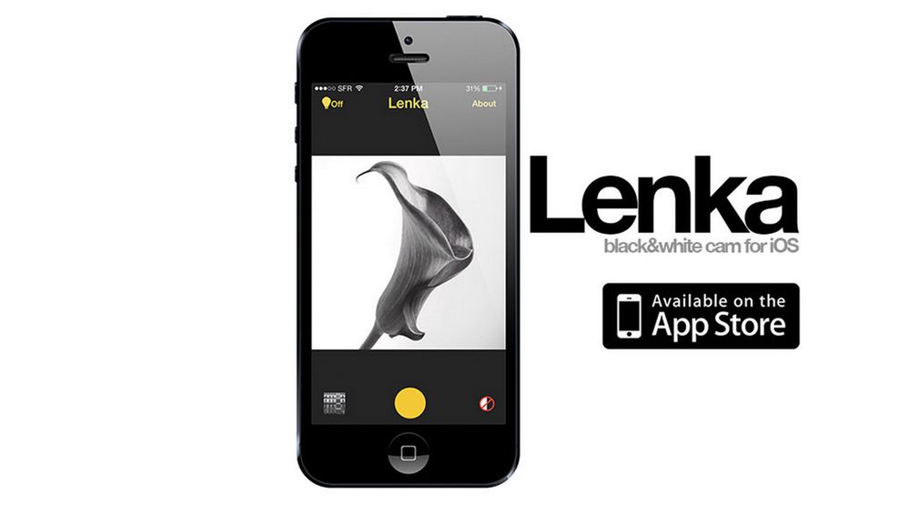 Lenka, czyli czarno na białym w smartfonowym aparacie 1