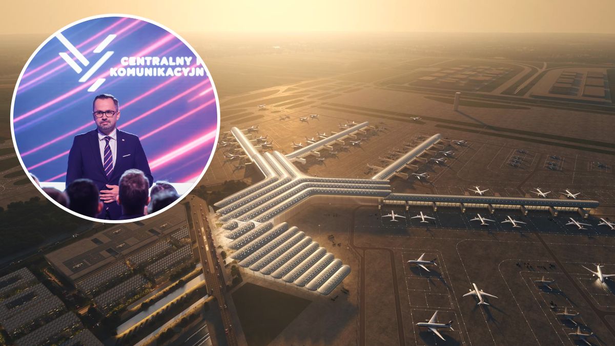 Marcin Horała, pełnomocnik rządu ds. CPK, ogłosił wybór inwestora strategicznego nowego lotniska