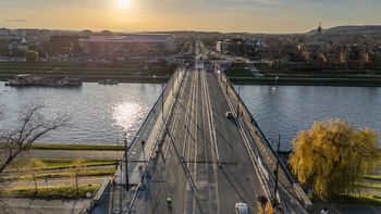 Kraków: Od południa auta wracają na most Grunwaldzki