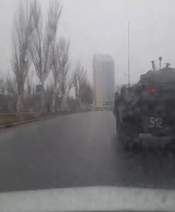 Czołgi i transportery opancerzone na ulicach Doniecka. Zdjęcia i nagrania z miasta