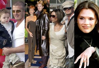 Victoria i David Beckham obchodzą dziś 20. rocznicę ślubu! Zobaczcie, jak się zmieniali (STARE ZDJĘCIA)