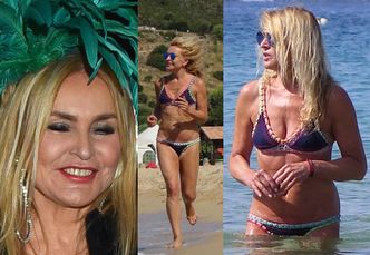 62-letnia Olejnik chwali się wysportowaną figurą w bikini: "Ciężka codzienna praca" (FOTO)