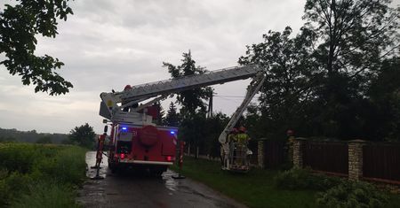 Burze w powiecie opatowskim