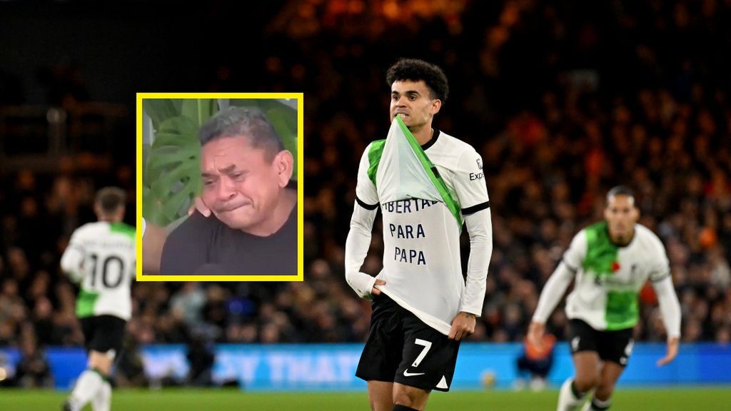 Zdjęcie okładkowe artykułu: Getty Images / Andrew Powell/Liverpool FC / Na zdjęciu: Luis Diaz, w ramce jego ojciec