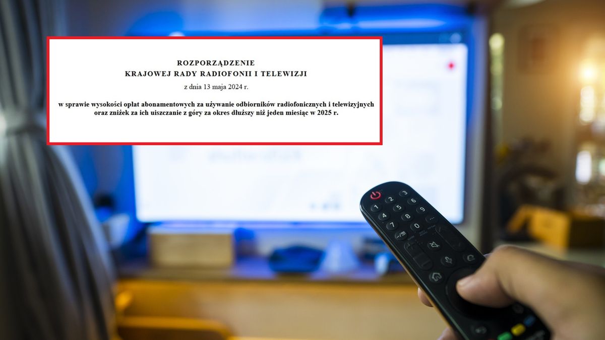 Abonament RTV. Nowe stawki na 2025 r.