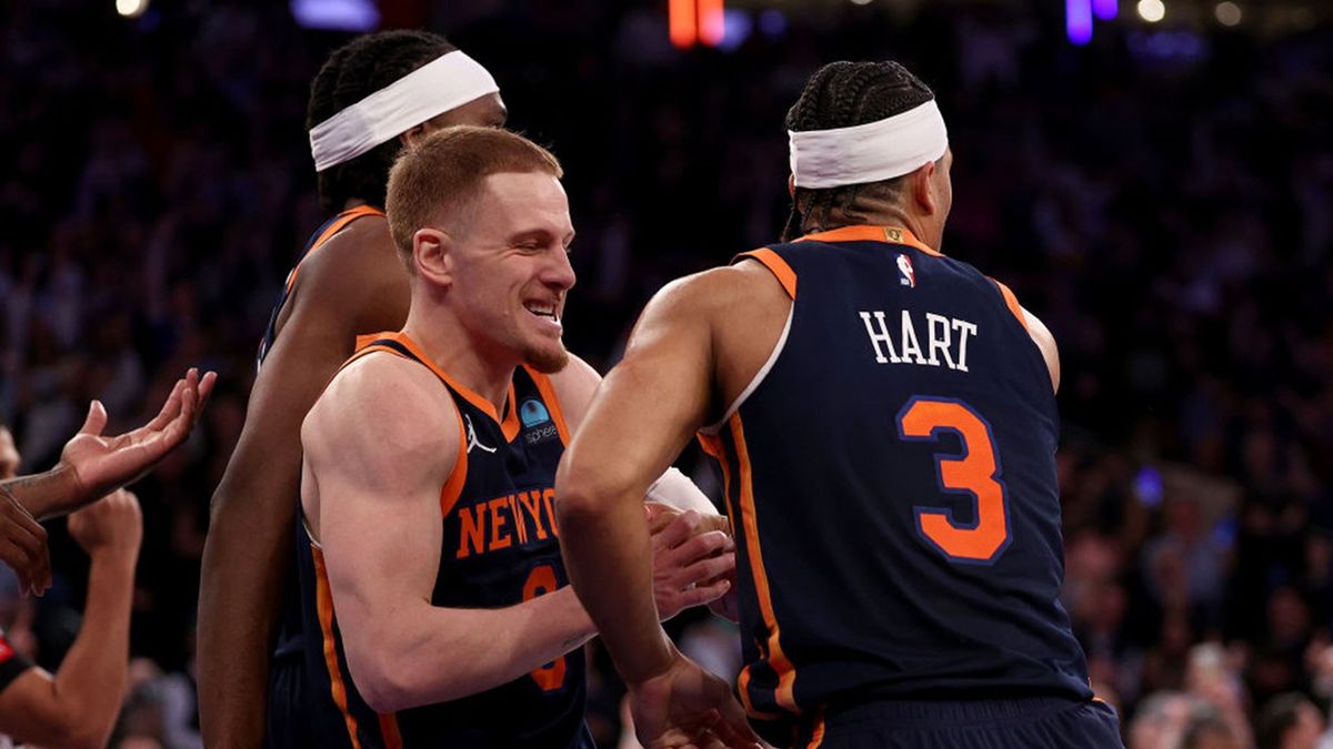 Zdjęcie okładkowe artykułu: Getty Images / Elsa / Na zdjęciu: koszykarze New York Knicks
