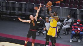 NBA. LeBron James! Gwiazdor Lakers zdominował końcówkę meczu w swoim rodzinnym Ohio