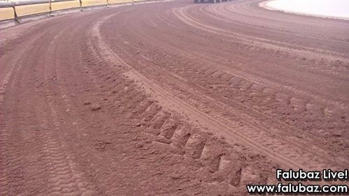 Tak tor w Landshut prezentował się około godziny 11:30 (źródło: falubaz.com)