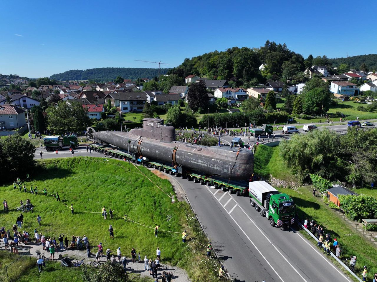 German U-boat's final journey captivates tourists and online viewers