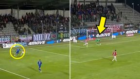 Dziwna decyzja w meczu Miedzi z Wisłą. To nie było podanie do bramkarza? [WIDEO]
