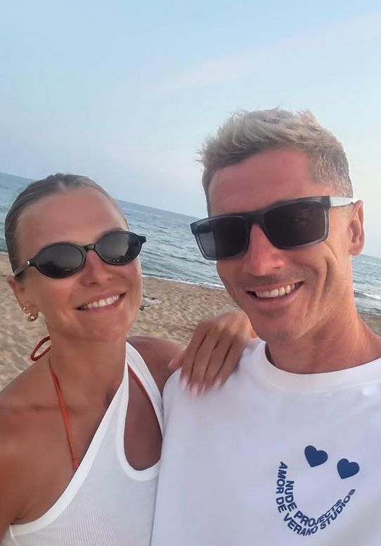 Anna i Robert Lewandowscy