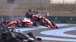 Formuła 2: Wypadek Micka Schumachera. Bolid poleciał w powietrze!