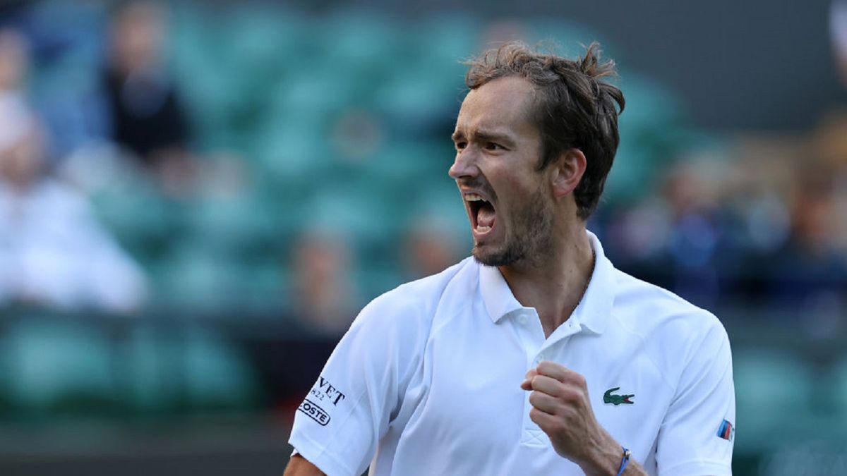 Getty Images / Clive Brunskill / Na zdjęciu: Danił Miedwiediew