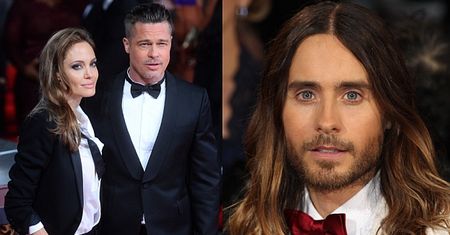 Brad jest zazdrosny o... Angelinę i Jareda Leto!