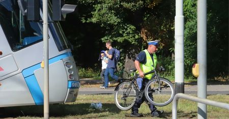 Rowerzystka wjechała wprost pod tramwaj. Są nowe szczegóły wypadku