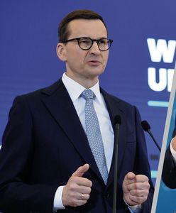 Niespodziewany apel do Tuska na konferencji Morawieckiego