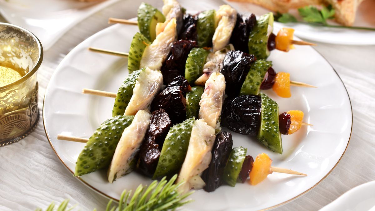 Szaszłyki ze śledziem to tegoroczny wigilijny hicior