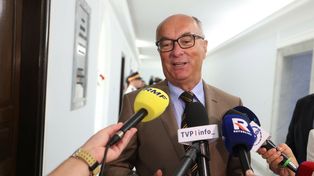 "Kocham pana bardzo". Czarzasty szybko skończył dyskusję