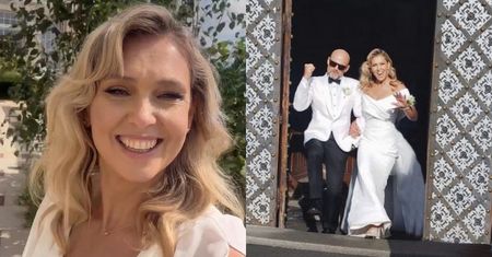 Ewa Wachowicz zachwyciła w KILKU sukniach ślubnych. Tak prezentowała się w pozostałych kreacjach (ZDJĘCIA)