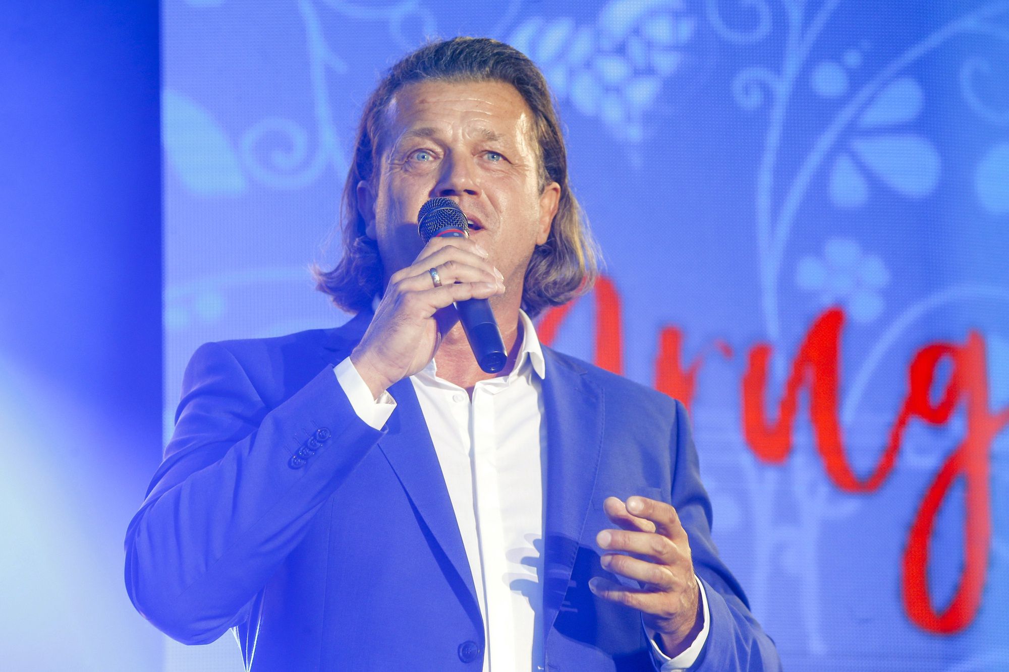 mikrofon, portret, Bieg po Nowe Życie, Bieg po Nowe Życie 2019