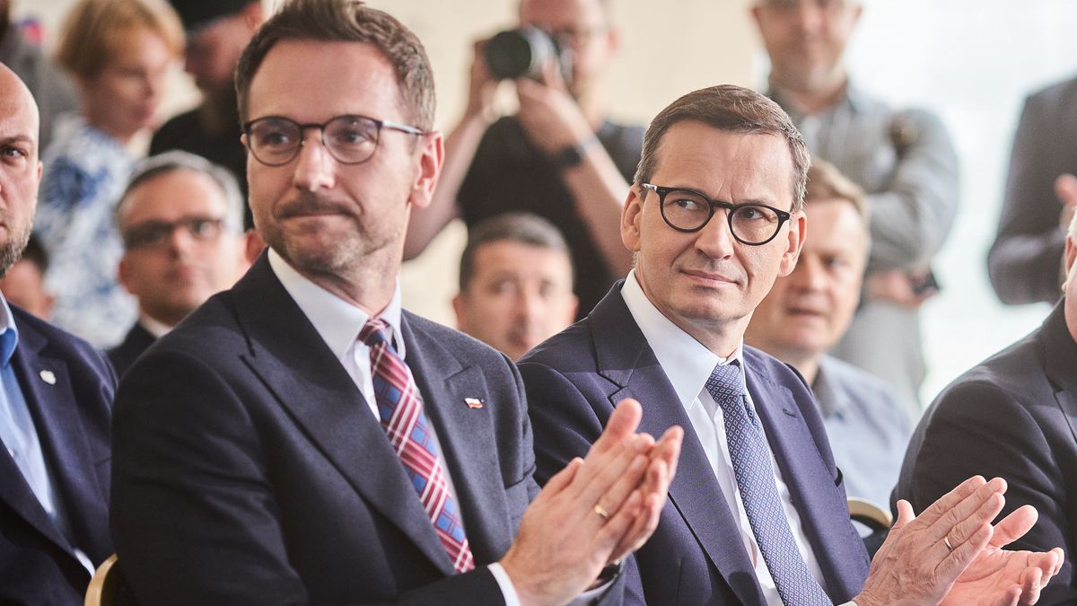 Waldemar Buda i premier Mateusz Morawiecki