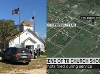 Strzelanina w kościele w Teksasie. Nie żyje prawie 30 osób