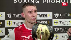 Damian Wrzesiński z pewnym zwycięstwem na Tymex Boxing Night. "Spokój najważniejszy. Bawiłem się"