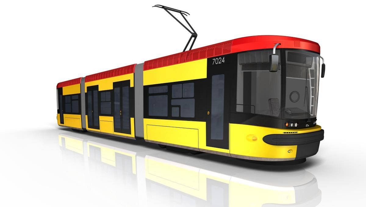 Oto nowe tramwaje dla Warszawy!