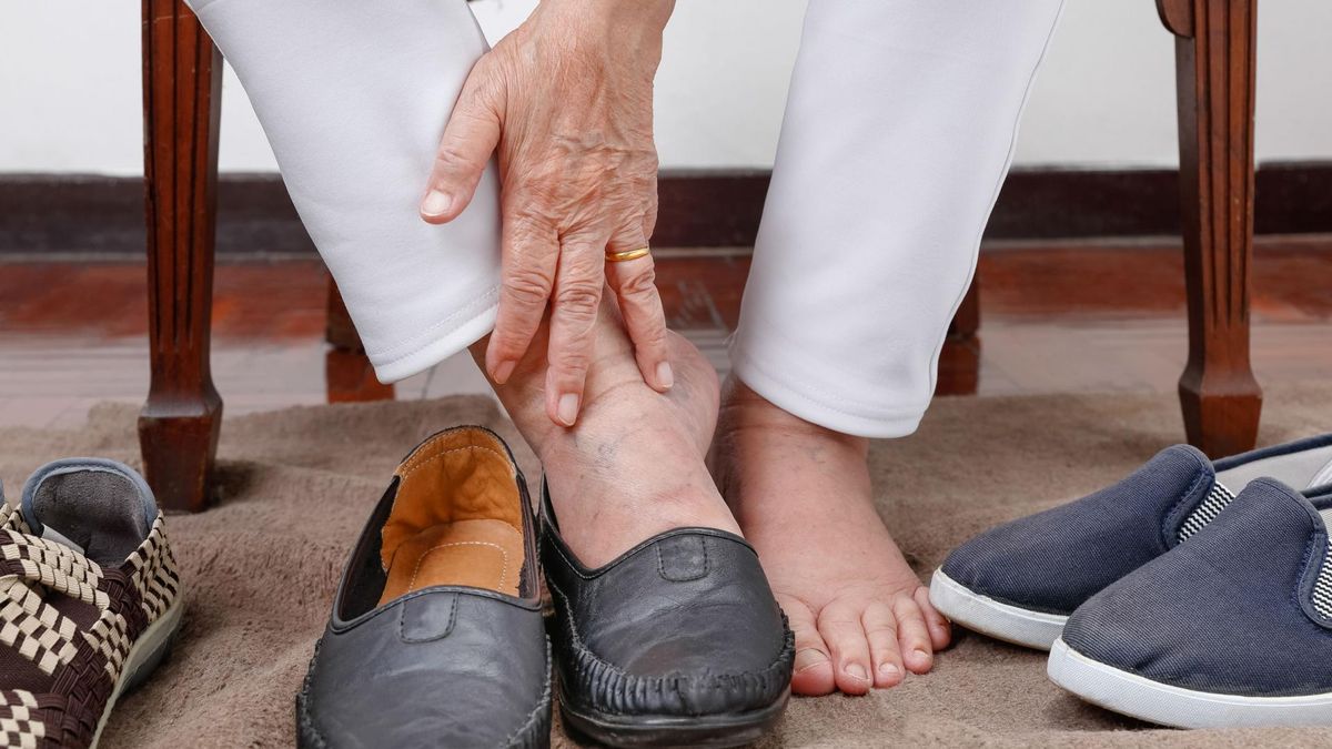 Objaw parkinsona na stopach