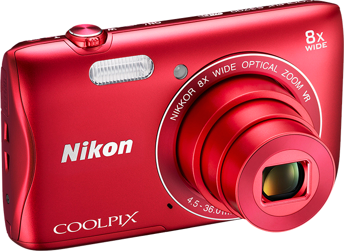 Nikon Coolpix S3700 ma 8-krotny zoom optyczny