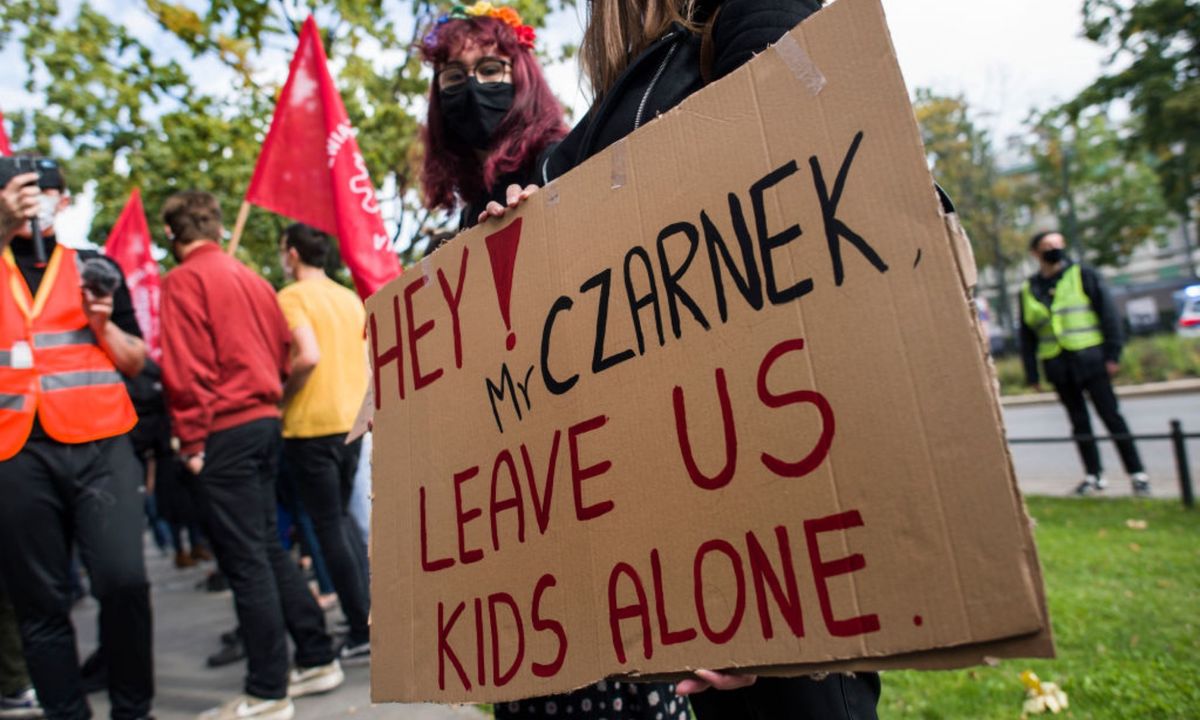 Strajk uczniów potrwa cały tydzień.