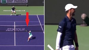 Djoković tylko się uśmiechnął. Tak go załatwił Polak