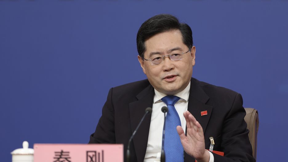 Były minister spraw zagranicznych Chin Qin Gang 