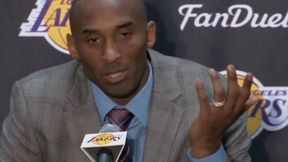 Kobe Bryant: Nie chcę już tego robić i dobrze mi z tym