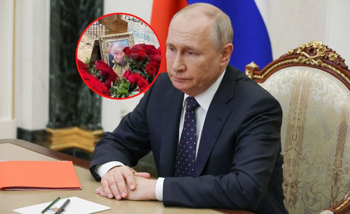 Cichy pogrzeb Prigożyna. "Symbol prawdziwego strachu Putina"